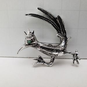 Women's Roadrunner Brooch Lapel Hat Pin